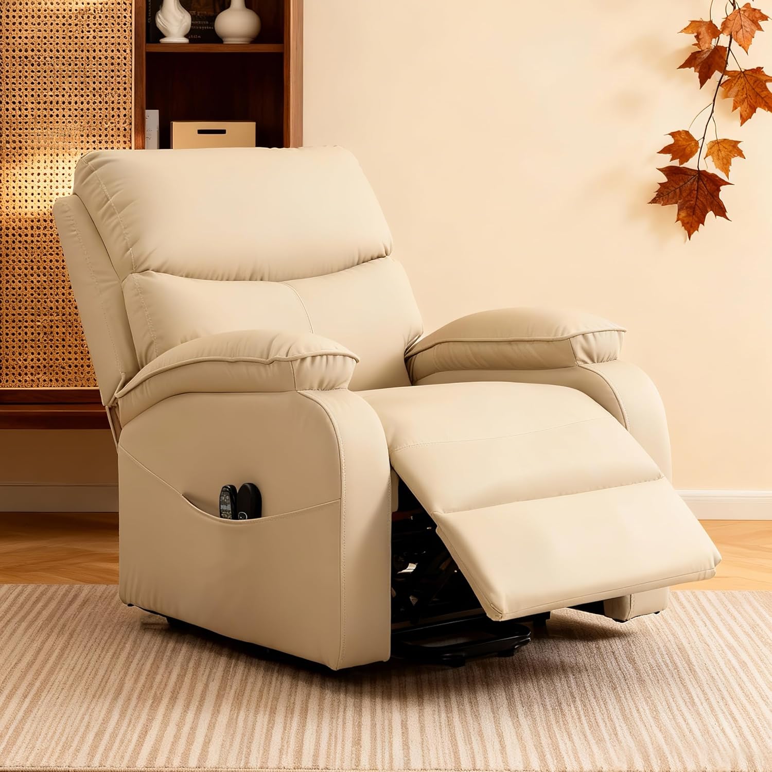 Rocking Chair Nursery - 360 ° Drehbarer Schaukel-Massagestuhl für Kleine