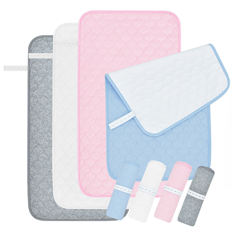 Changing Table Topper - Wiederverwendbare wasserdichte Wickelauflagen, rutschfest, rechteckig, 26,5