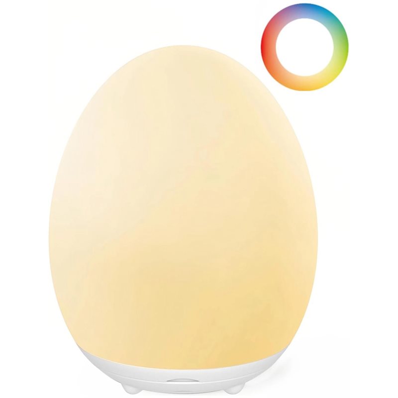 Baby Nursery Hours - AB34-Augenschonendes LED-Baby-Nachtlicht in Eierform für das