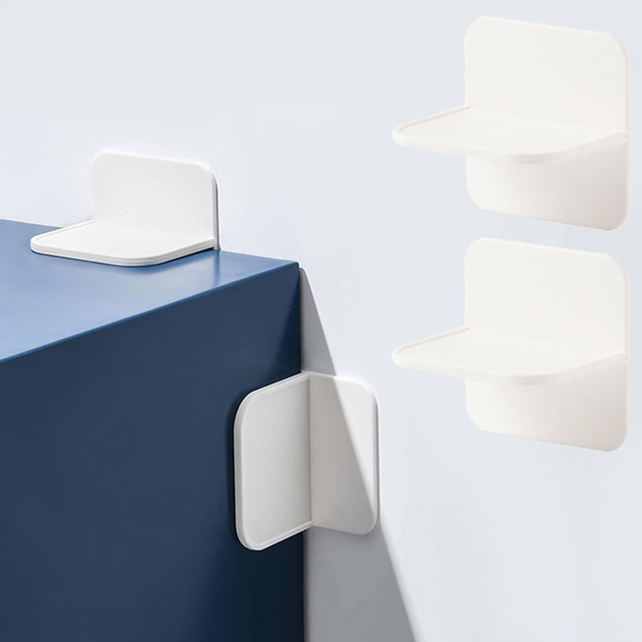Baby Nursery Bookcase - 2 Stück selbstklebende Möbelanker ohne Bohren,