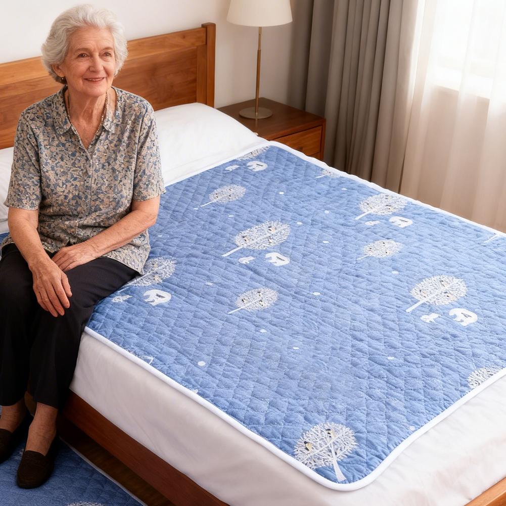 Changing Table Topper - Waschbare Wasserdichte Unterlage Baumwoll-Bettauflage für Erwachsene