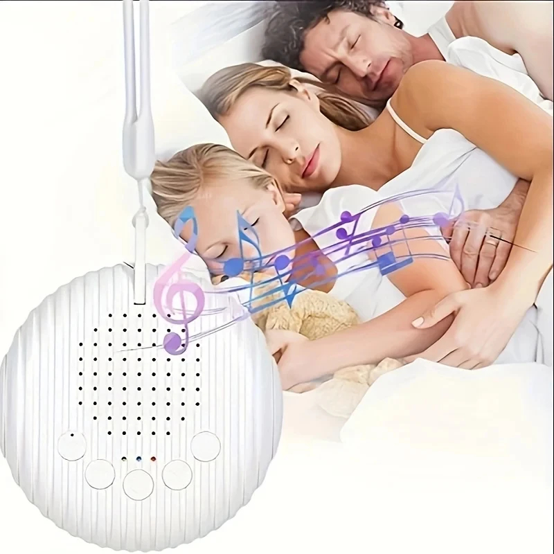 Baby Sound Machine White - Neue tragbare Geräuschmaschine für Babyschlaf mit