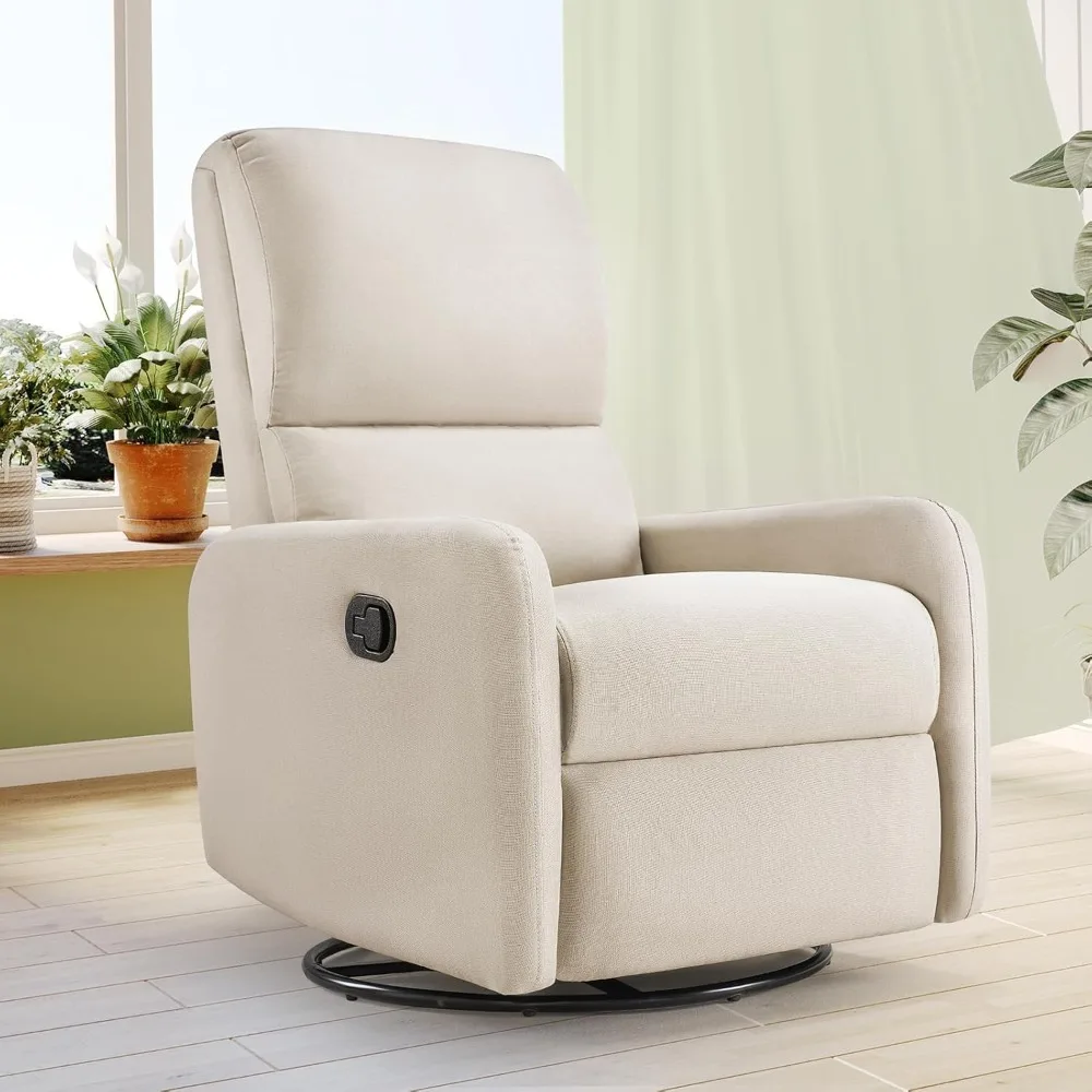 Rocking Chair Nursery - %a Massage-Schaukel-Liegestuhl mit hoher Rückenlehne für