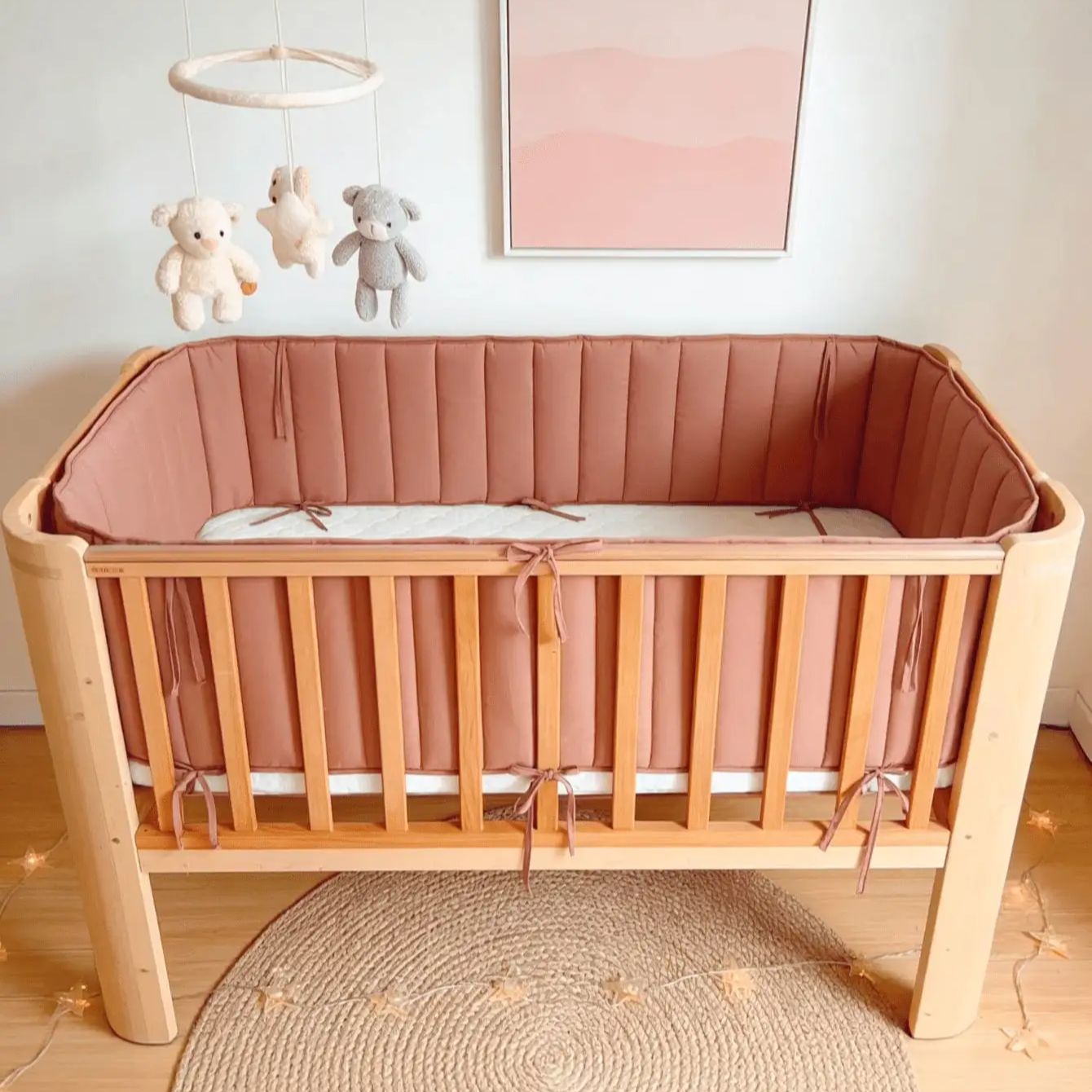 Bed Rail Toddler - Stoßfänger für Babybetten: Weicher Schlafschutz für