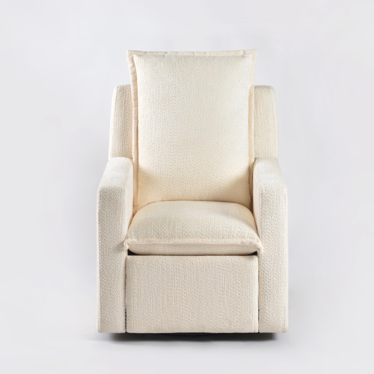 Rocking Chair Nursery - Stilvoller elektrischer Relaxsessel mit Hebefunktion, luxuriöser