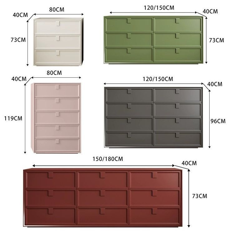 Changing Table Topper - 6-Schubladen-Kommode für Kinderzimmer, Wickeltisch mit Stauraum,