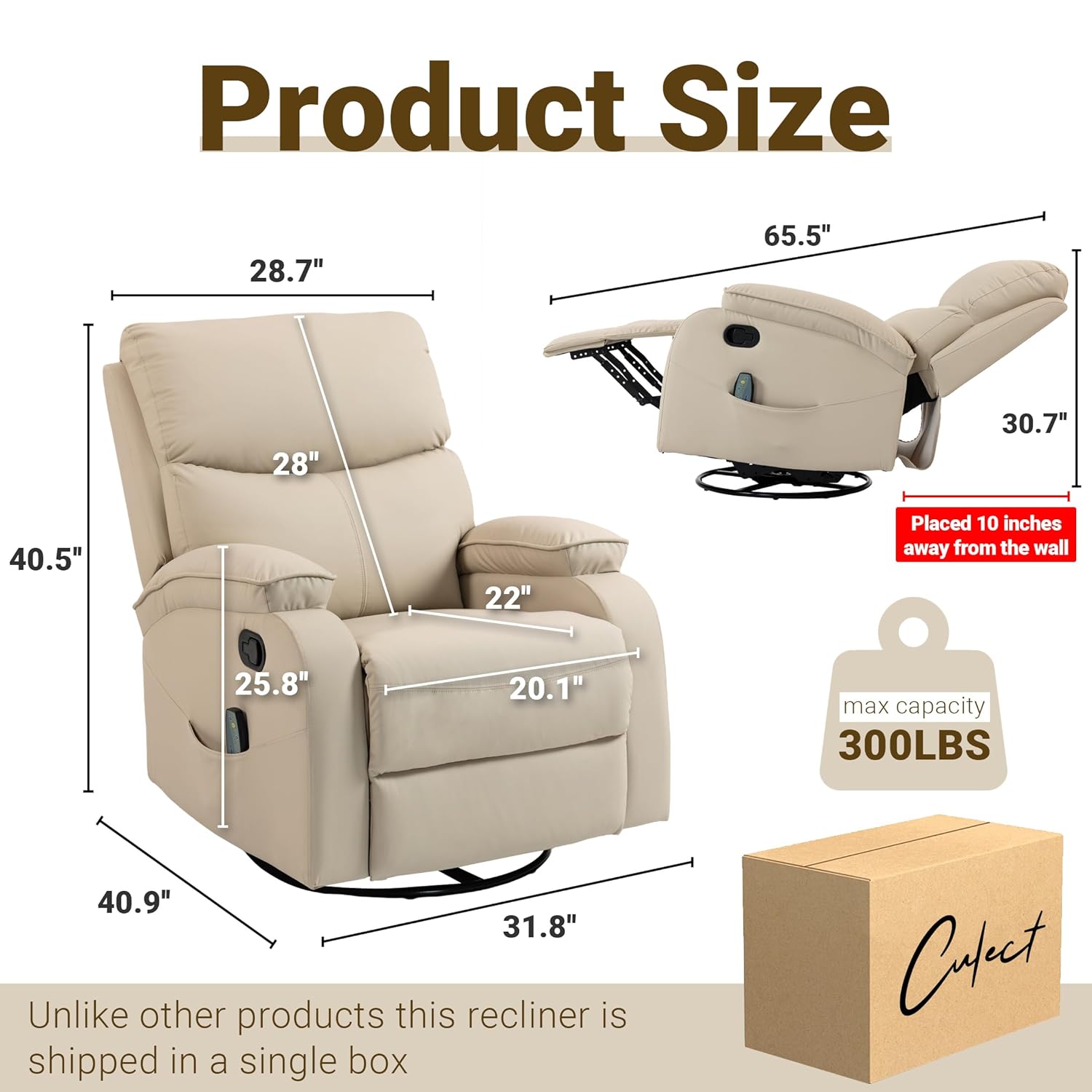 360 °   Drehbarer Schaukel-Mas – Rocking Chair Nursery Bewertung und Preis