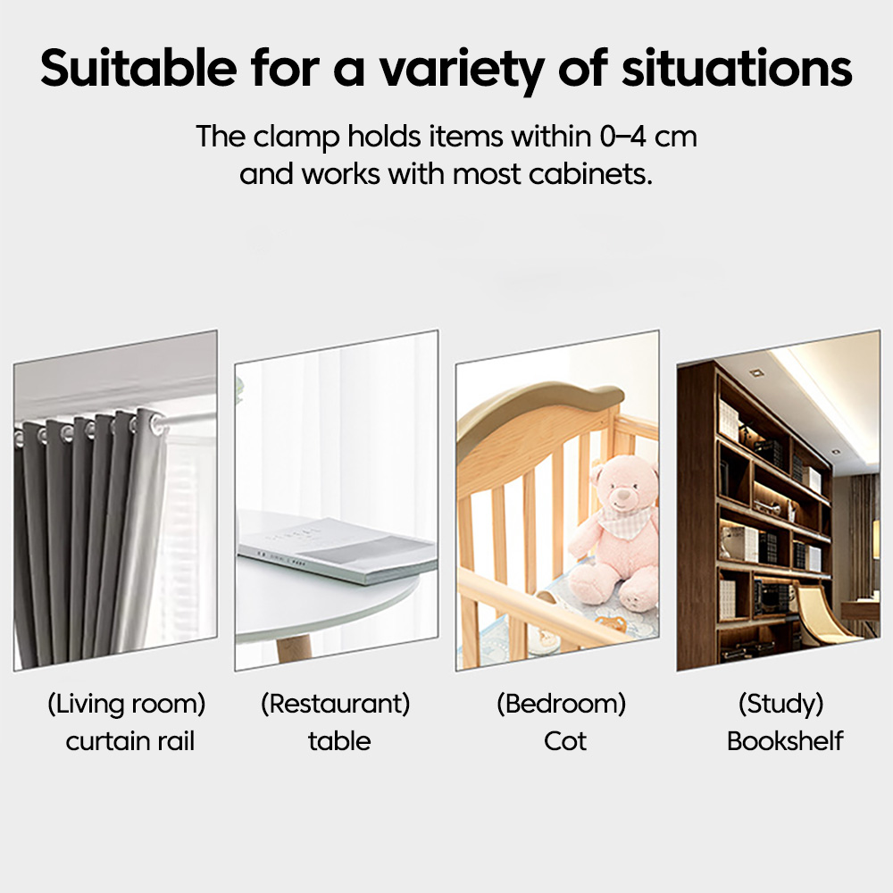 Tragbare, flexible Kameraklemm – Baby Nursery Bookcase Bewertung und Preis