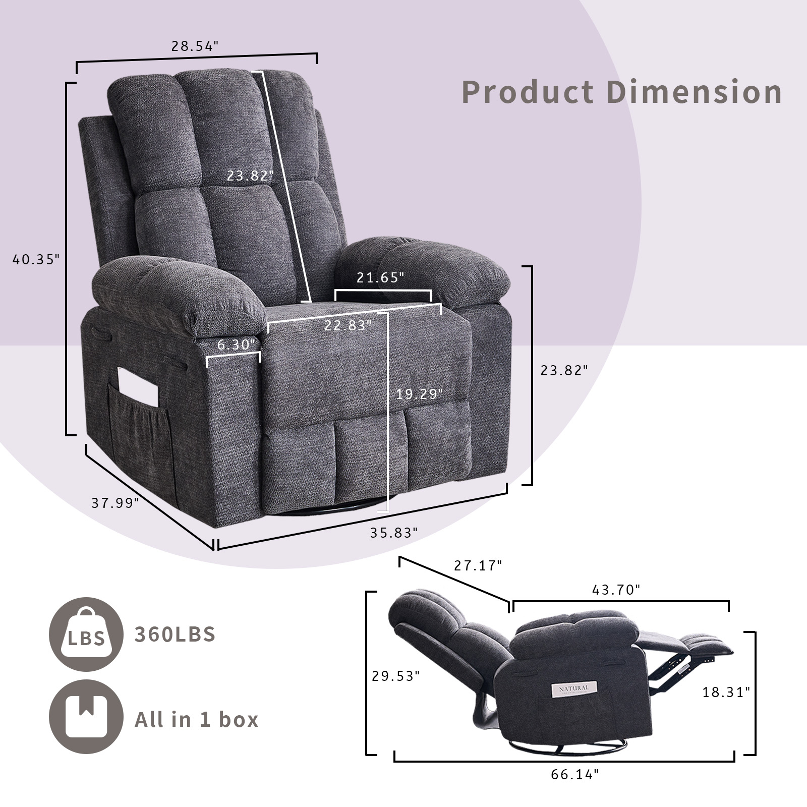 Liegesessel für Erwachsene, 36 – Rocking Chair Nursery Bewertung und Preis