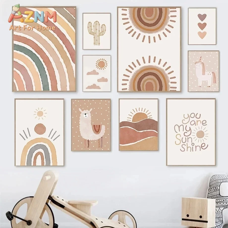 AZNM Boho Neutrale Baby-Kinder – Baby Nursery You Are My Sunshine Bewertung und Preis