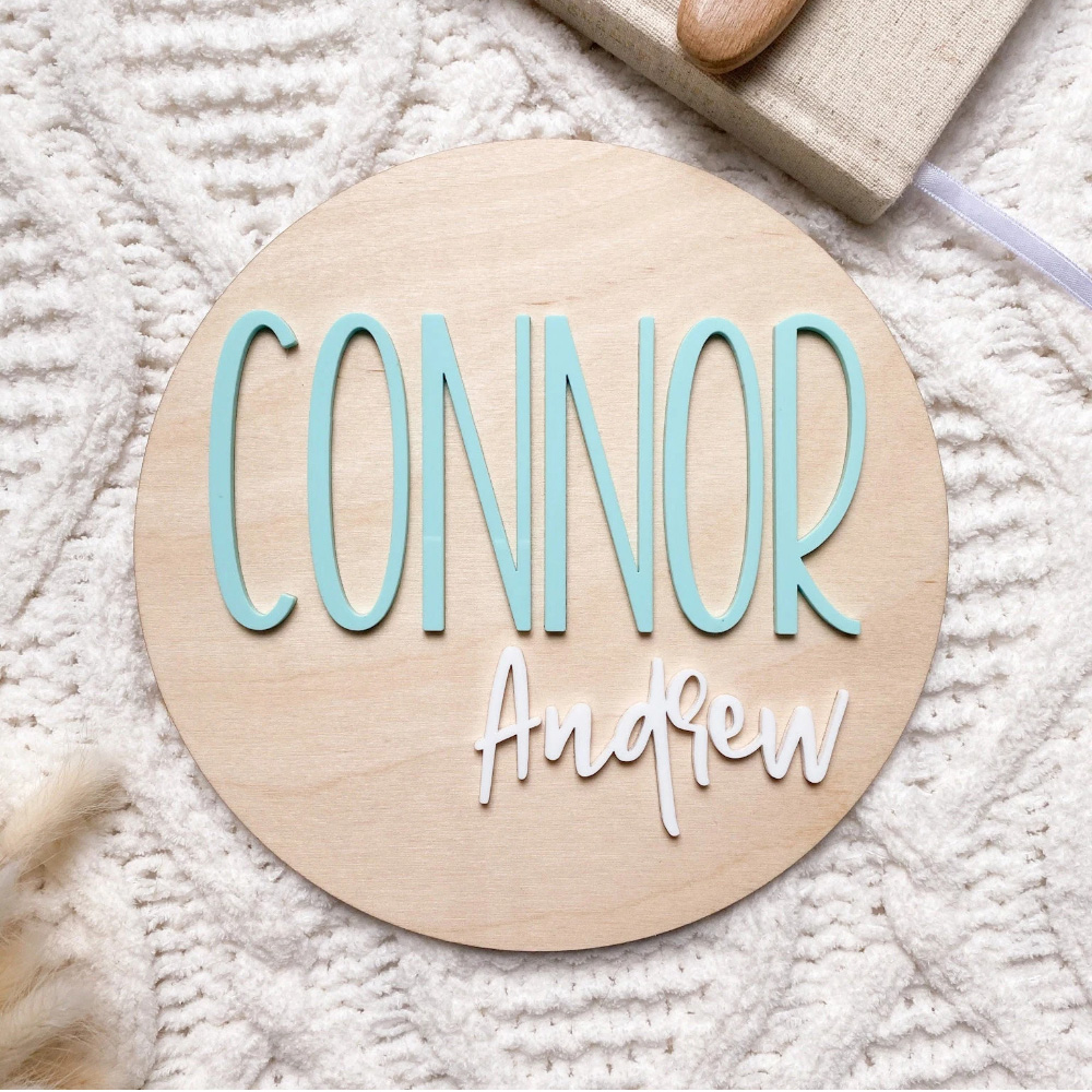 Personalisiertes Geburtsankünd – Baby Nursery Baby Bewertung und Preis