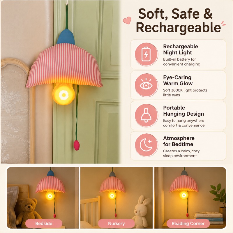 Wiederaufladbare Hängende Nach – Baby Nursery Light Shade Bewertung und Preis