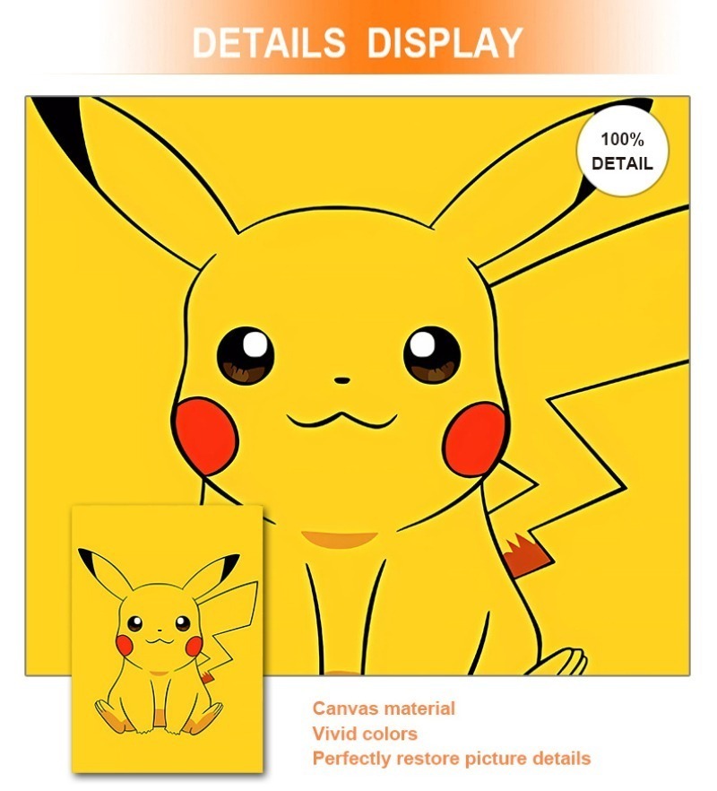 Cartoon Anime Poster Pokemon P – Baby Nursery Hanging Decor Bewertung und Preis