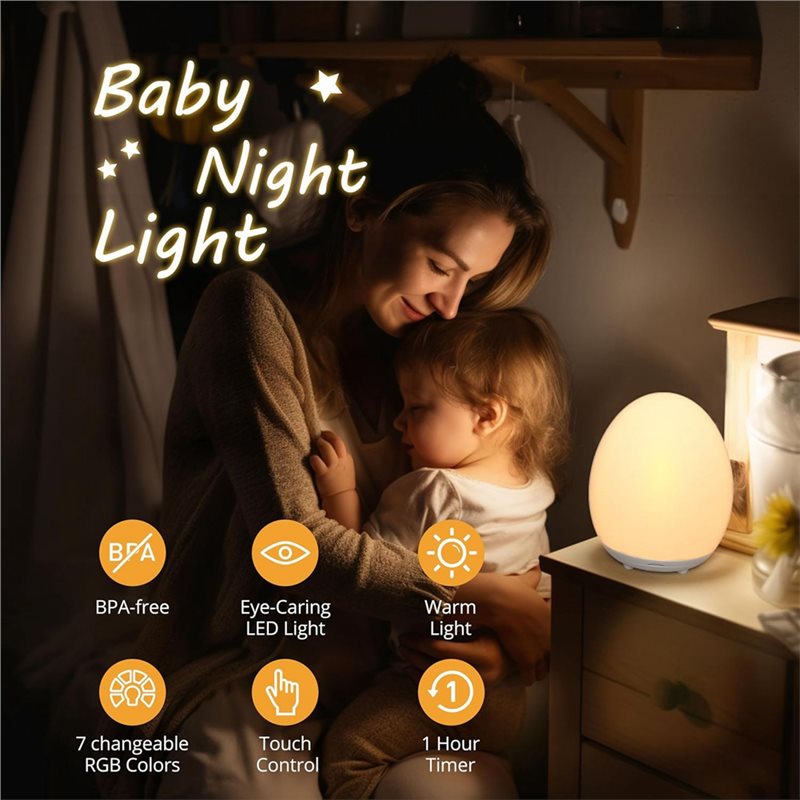 AB34-Augenschonendes LED-Baby- – Baby Nursery Hours Bewertung und Preis