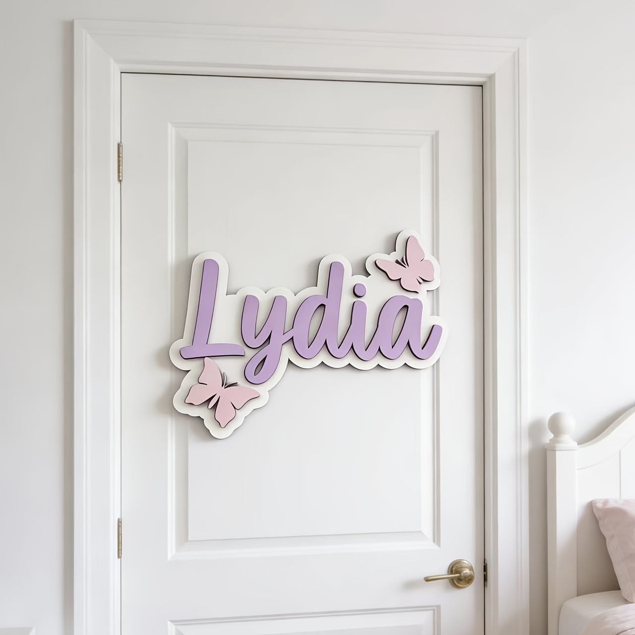 Personalisiertes blau-rosa Sch – Baby Nursery Room Bewertung und Preis
