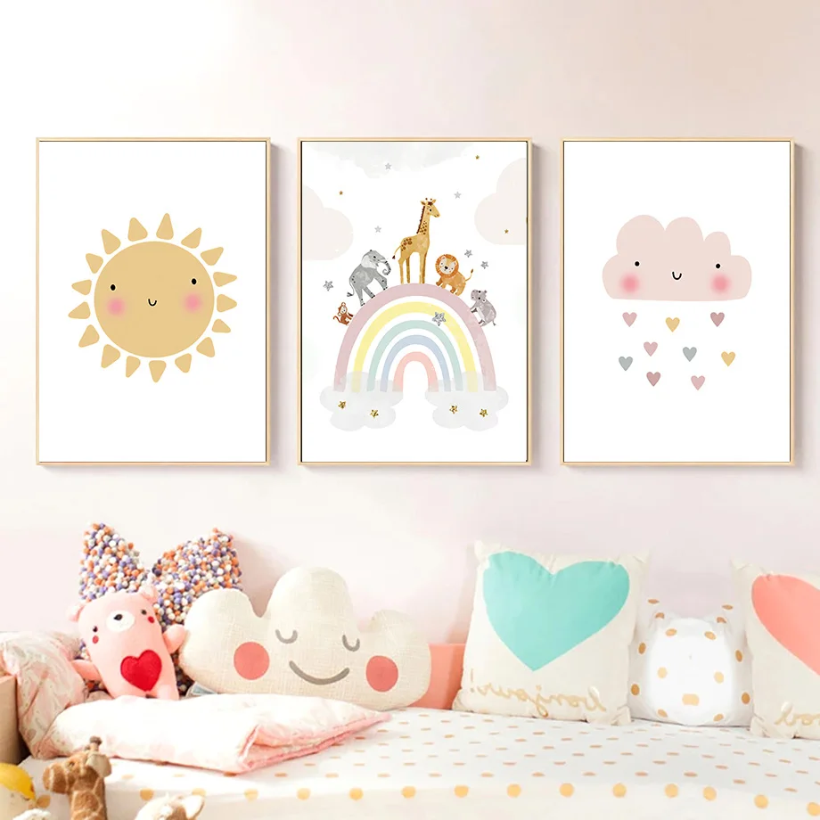 Giraffe Elefant Heißluftballon – Baby Nursery Hanging Decor Bewertung und Preis