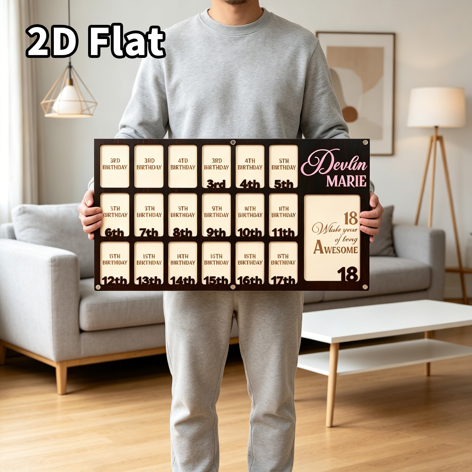 1 Stück Personalisierter Holz- – Baby Nursery Room Bewertung und Preis