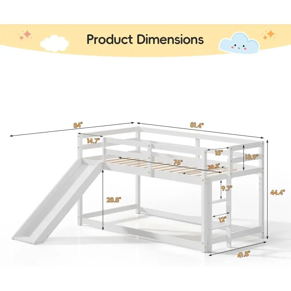 Etagenbett für Kinder in Twin- – Bed Rail Toddler Bewertung und Preis