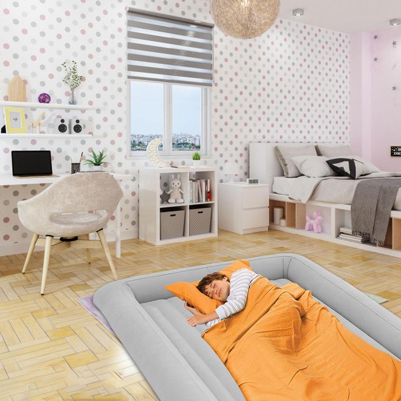 Aufblasbares Babybett, zusamme – Bed Rail Toddler Bewertung und Preis
