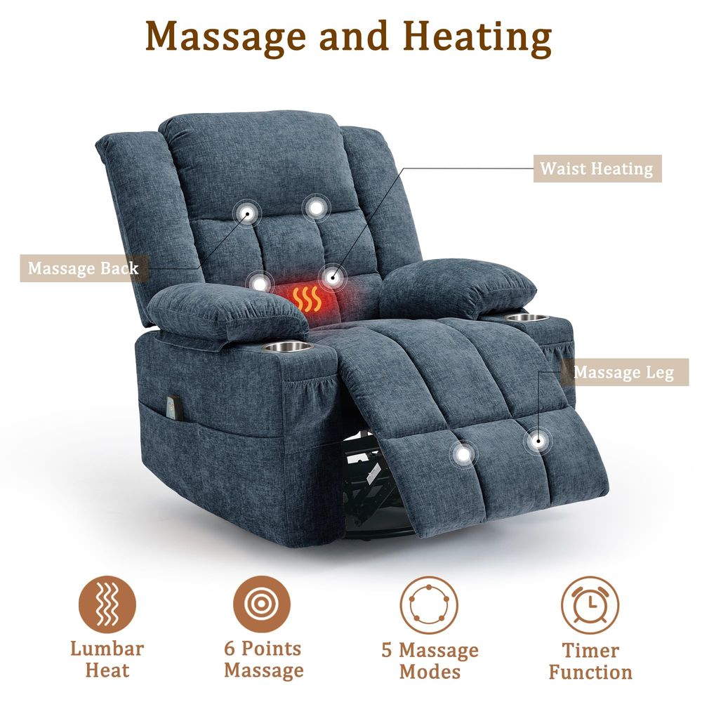 360° drehbarer Schaukelstuhl f – Rocking Chair Nursery Bewertung und Preis