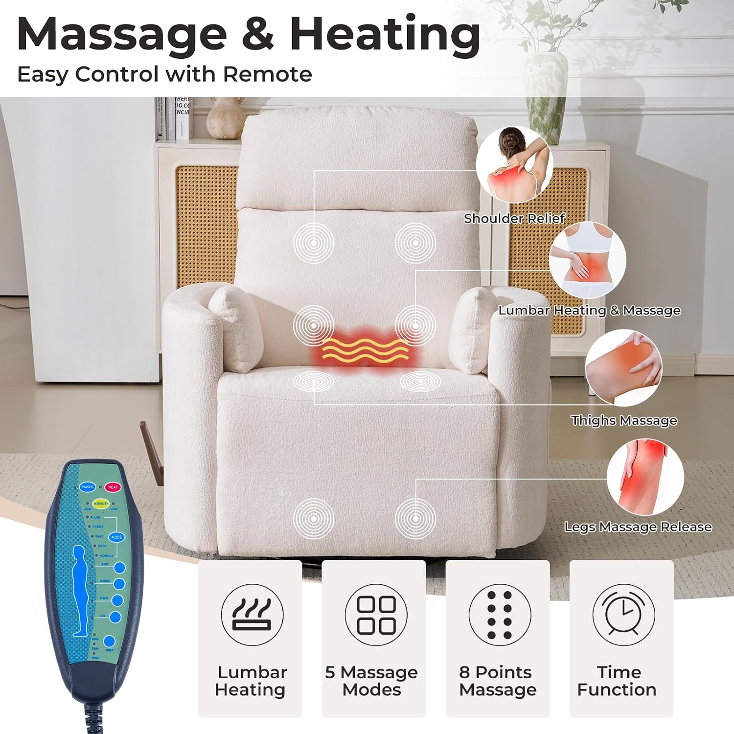 Übergroßer Drehbarer Relaxsess – Rocking Chair Nursery Bewertung und Preis