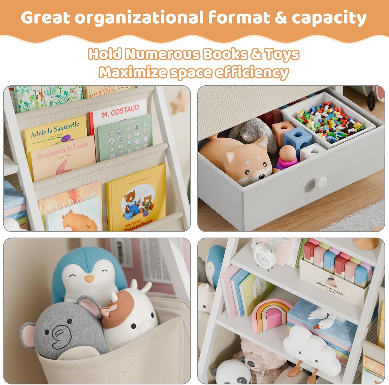 Kinderbücherregal und Spielzeu – Baby Nursery Bookcase Bewertung und Preis