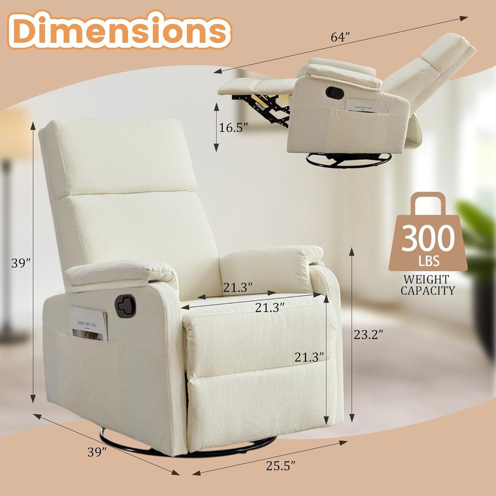 Relaxsessel, Schwenkbarer Scha – Rocking Chair Nursery Bewertung und Preis