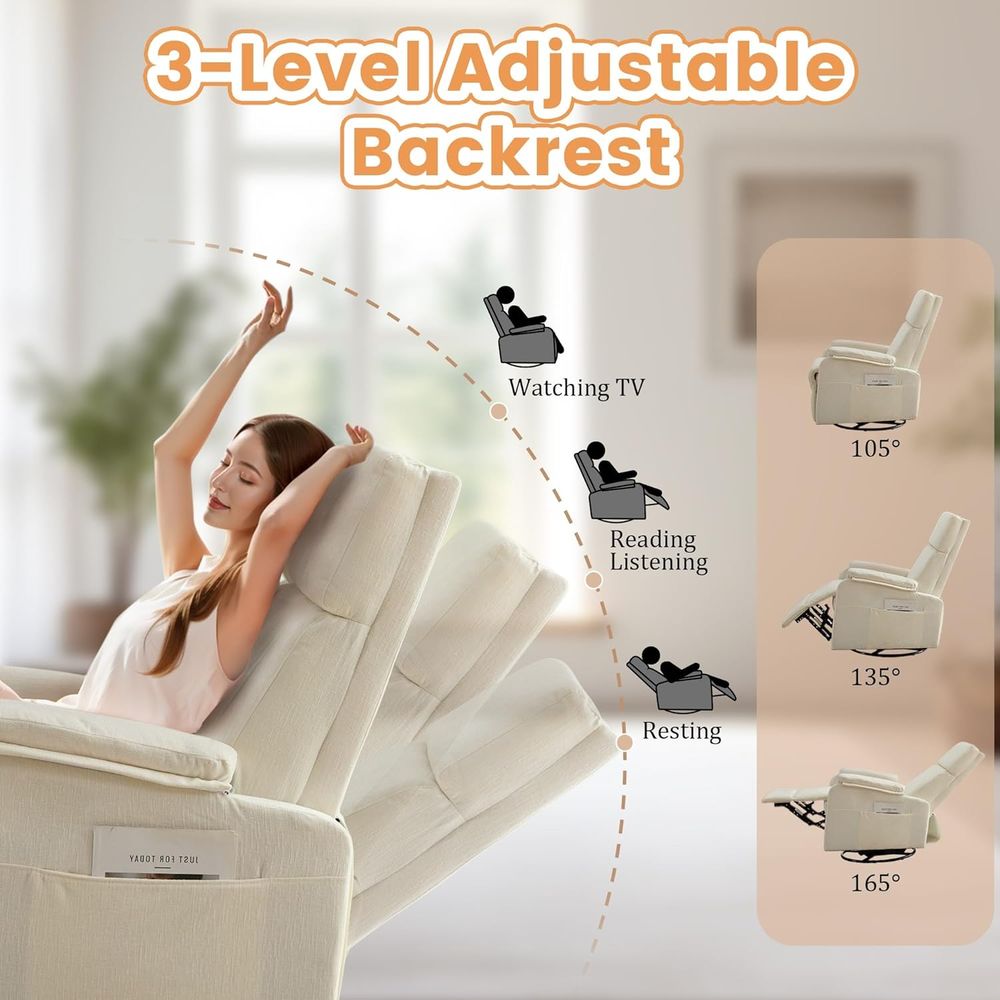 Relaxsessel, Schwenkbarer Scha – Rocking Chair Nursery Bewertung und Preis