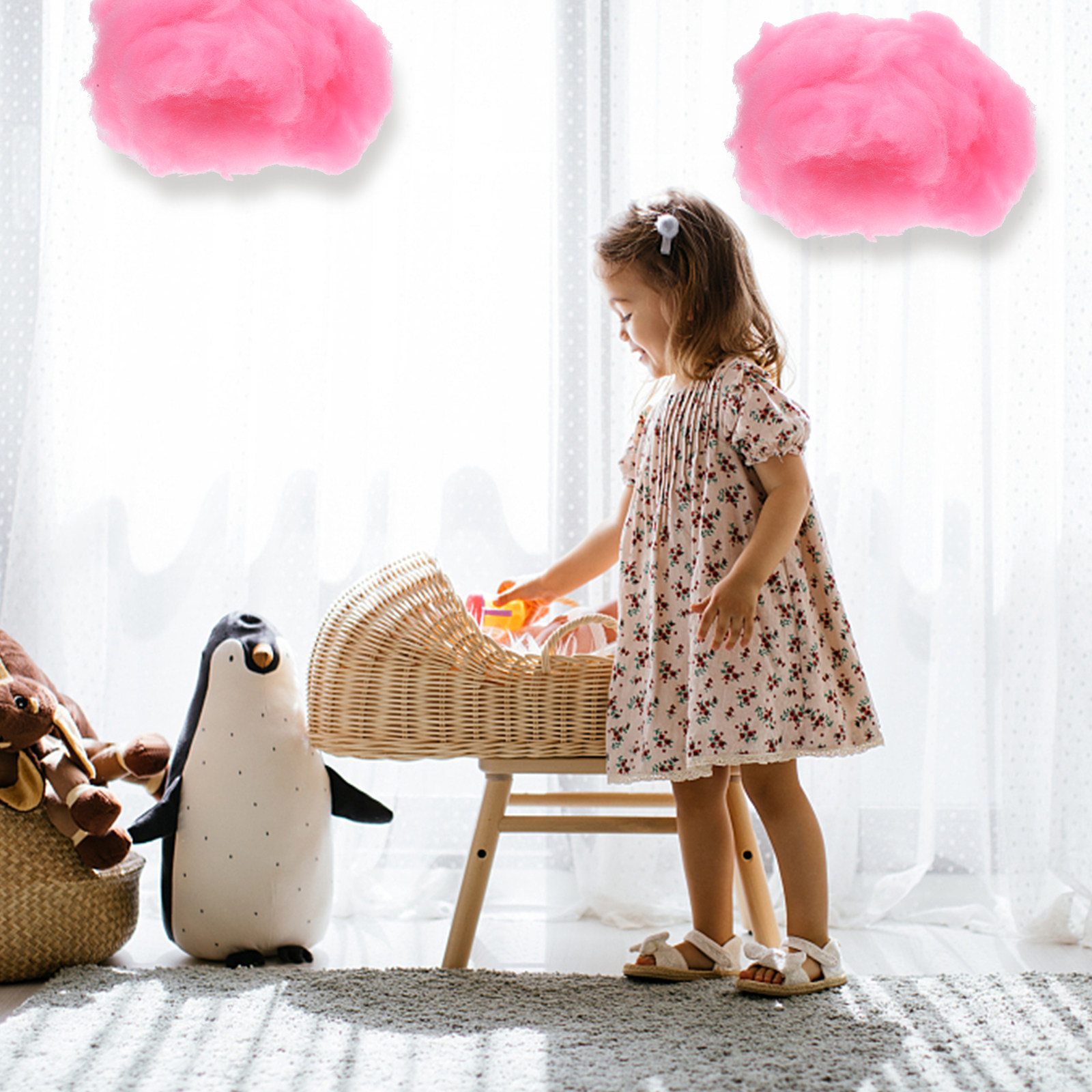 4 Stück Hängende Wolken-Dekora – Baby Nursery Hanging Decor Bewertung und Preis