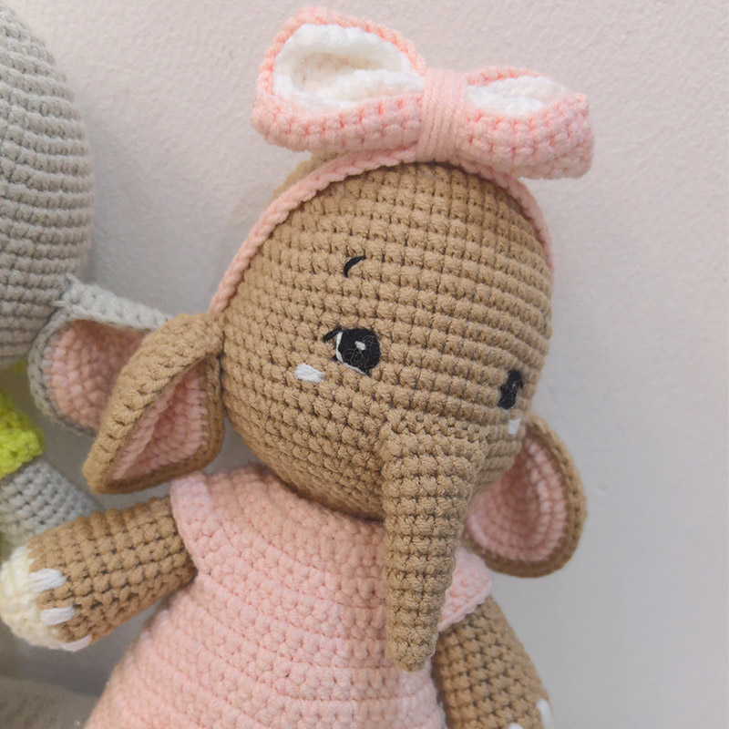 Handgefertigte gehäkelte Elefa – Baby Nursery Diy Bewertung und Preis