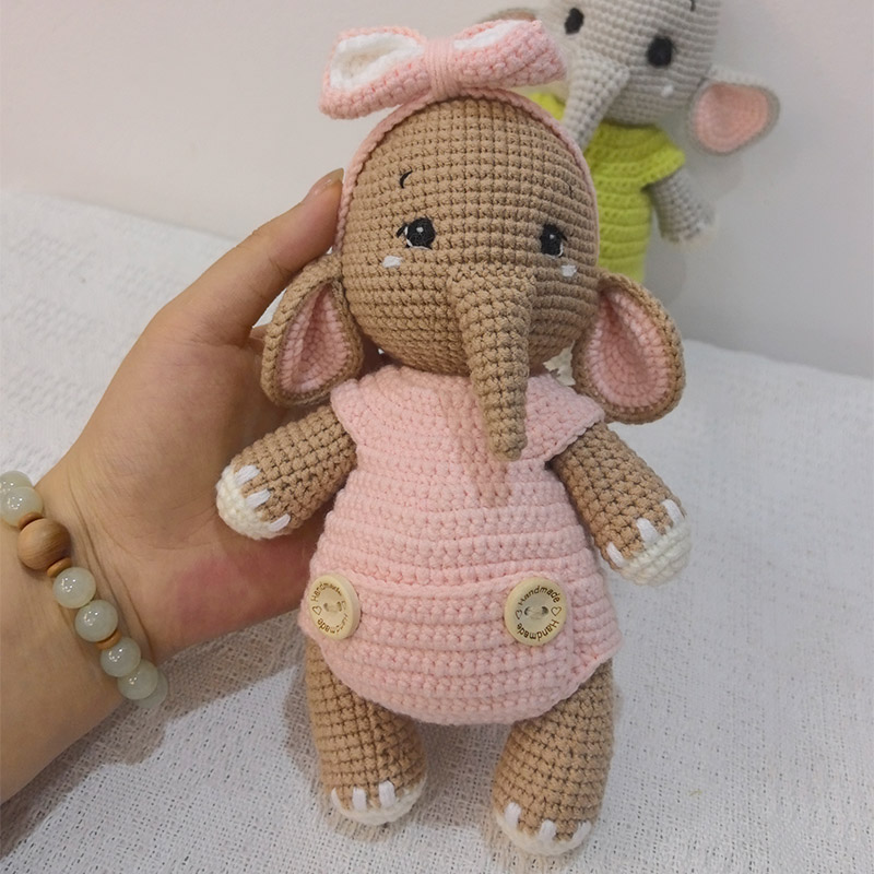 Handgefertigte gehäkelte Elefa – Baby Nursery Diy Bewertung und Preis