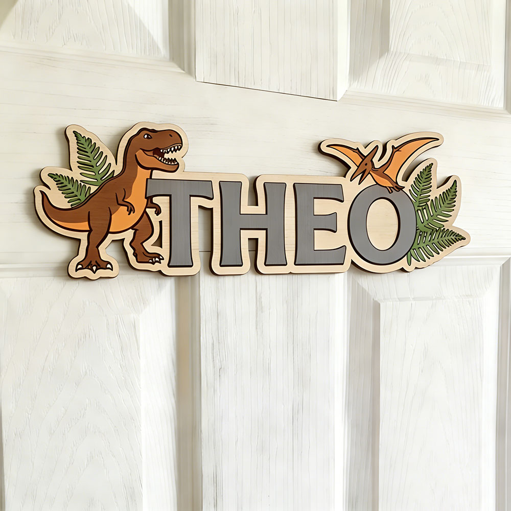 Personalisiertes Dinosaurier-N – Baby Nursery Baby Bewertung und Preis