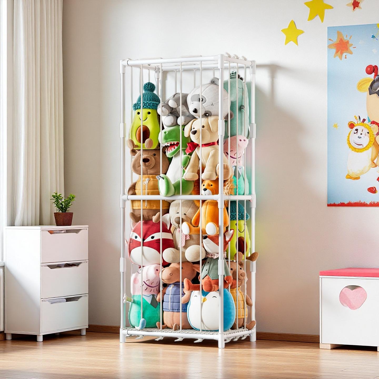 Vertikaler Stofftier-Aufbewahr – Baby Nursery Room Bewertung und Preis
