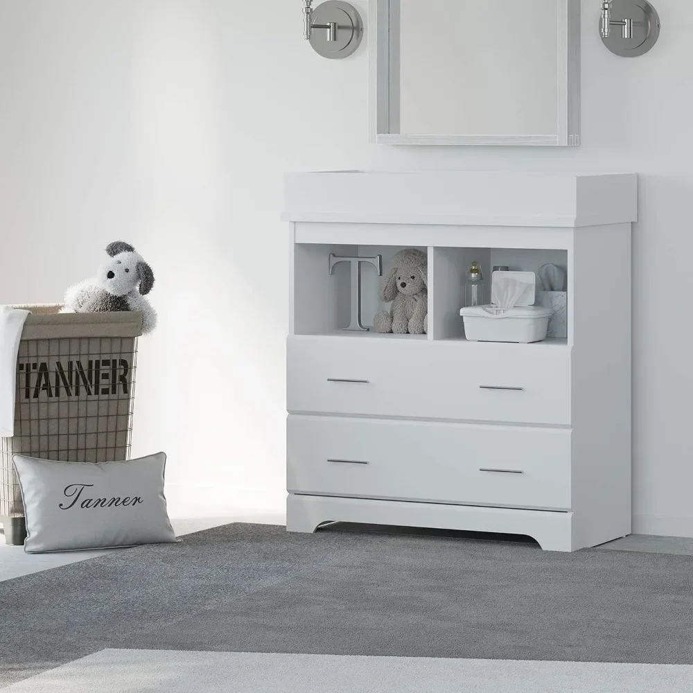 Wickeltischkommode mit 2 Schub – Changing Table Topper Bewertung und Preis