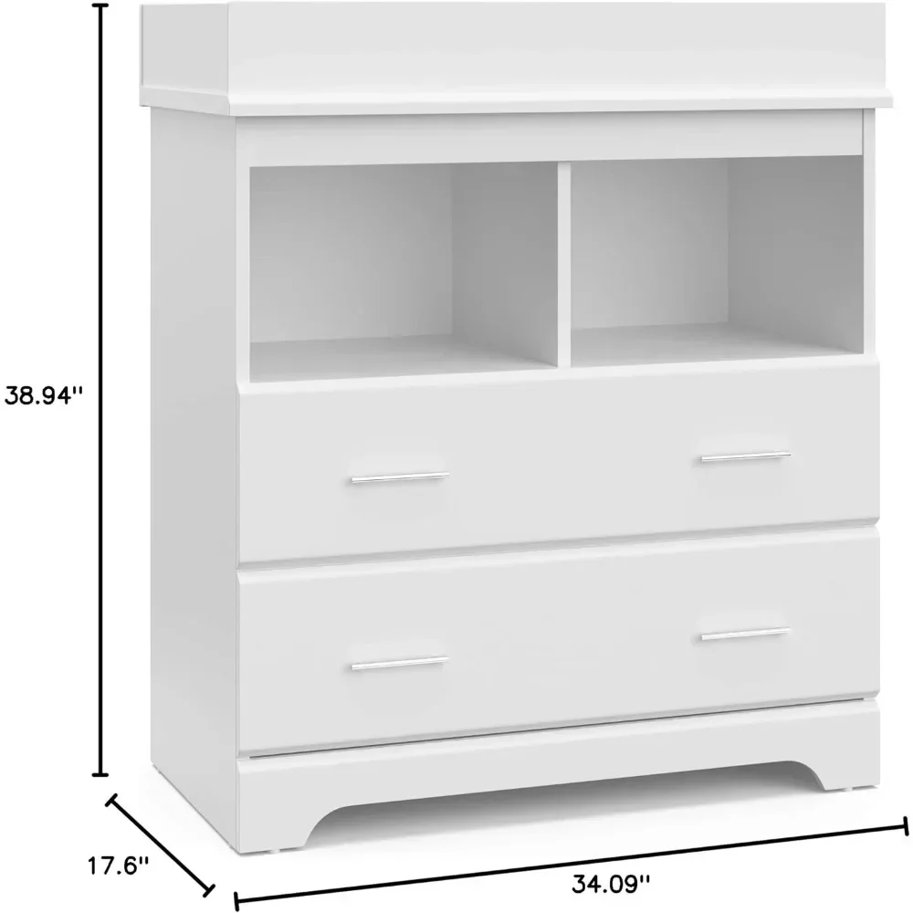 Wickeltischkommode mit 2 Schub – Changing Table Topper Bewertung und Preis
