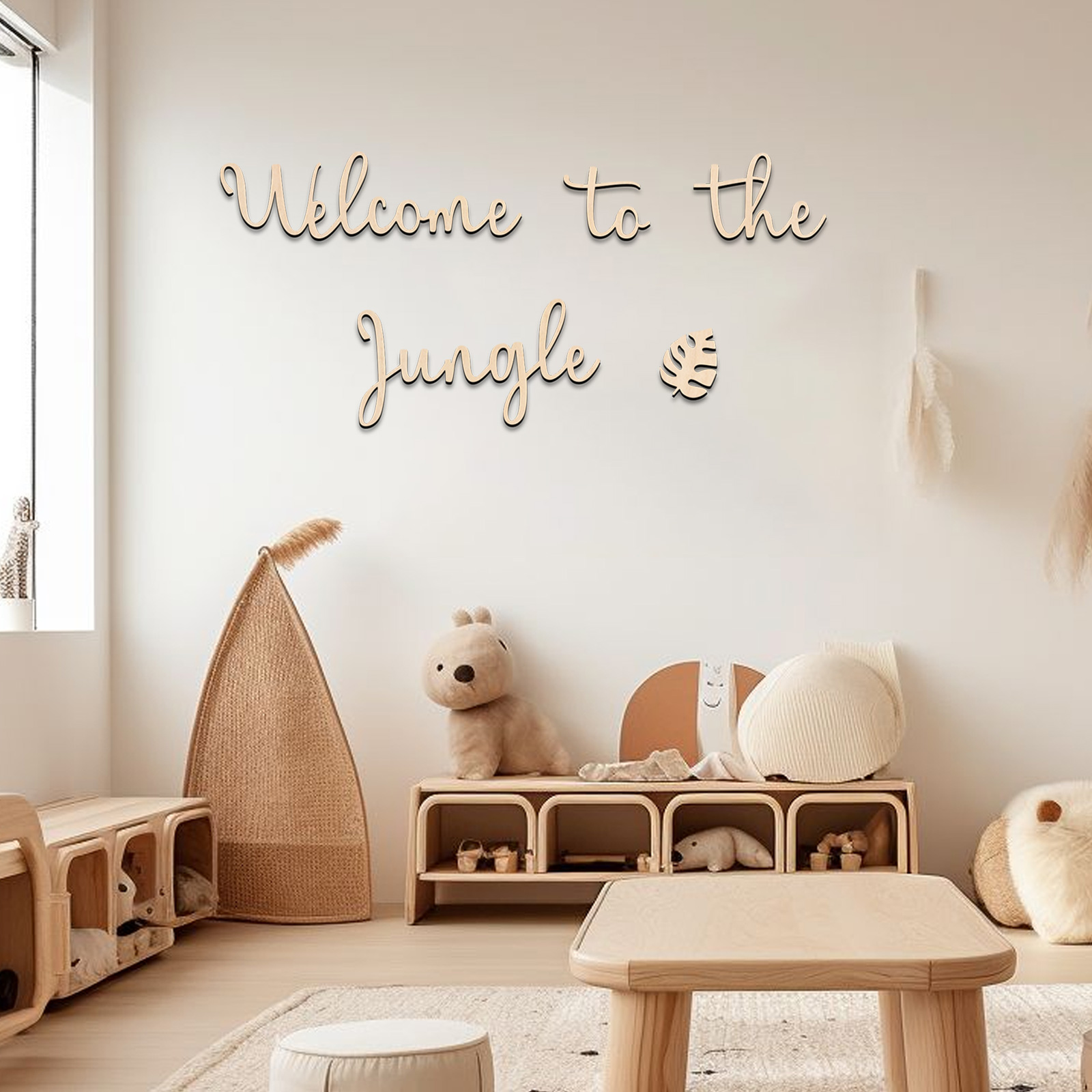 Willkommen im Dschungel-Holzsc – Baby Nursery Items Bewertung und Preis