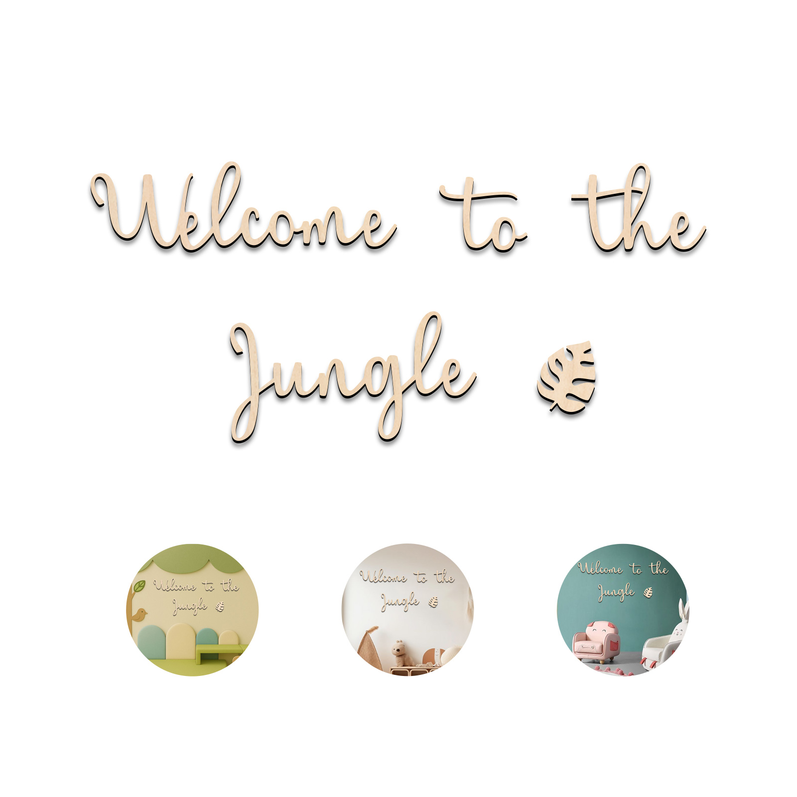 Willkommen im Dschungel-Holzsc – Baby Nursery Items Bewertung und Preis