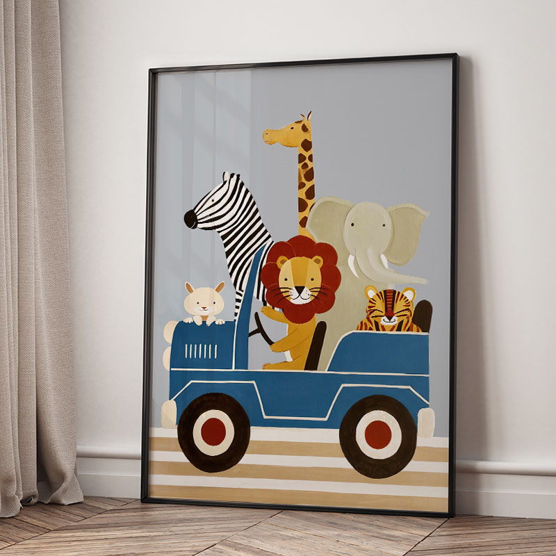 Lustige Cartoon-Tier Auto Ball – Baby Nursery Items Bewertung und Preis