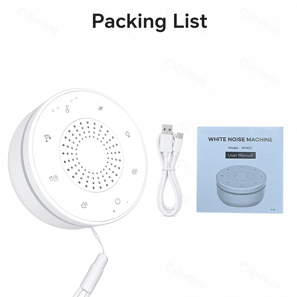 Baby-White-Noise-Maschine, USB – Baby Sound Machine White Bewertung und Preis