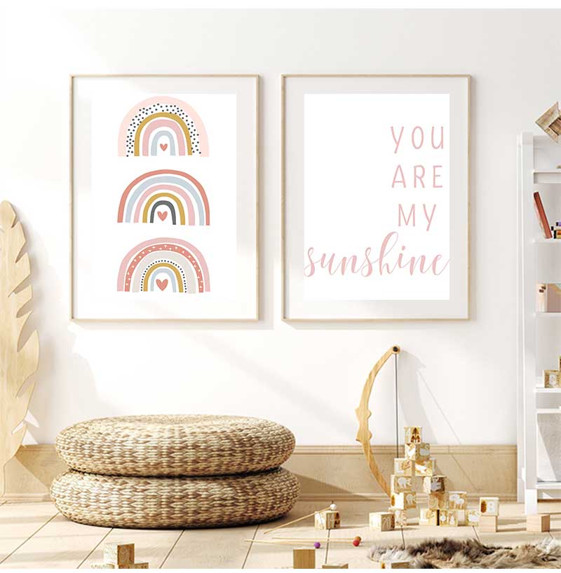 You are my Sunshine Regenbogen – Baby Nursery You Are My Sunshine Bewertung und Preis