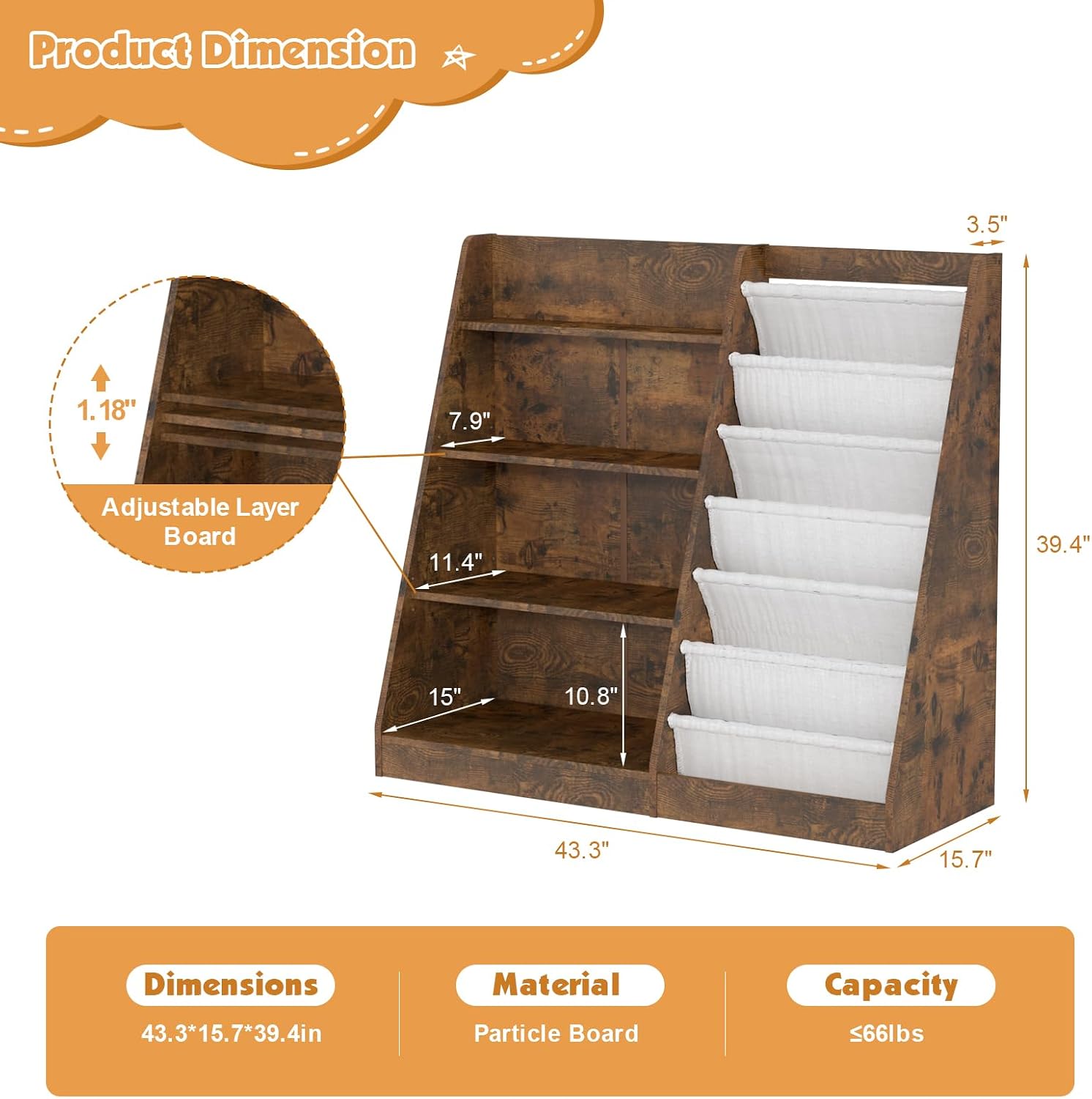 HedoAjim Kinder-Bücherregal fü – Baby Nursery Bookcase Bewertung und Preis