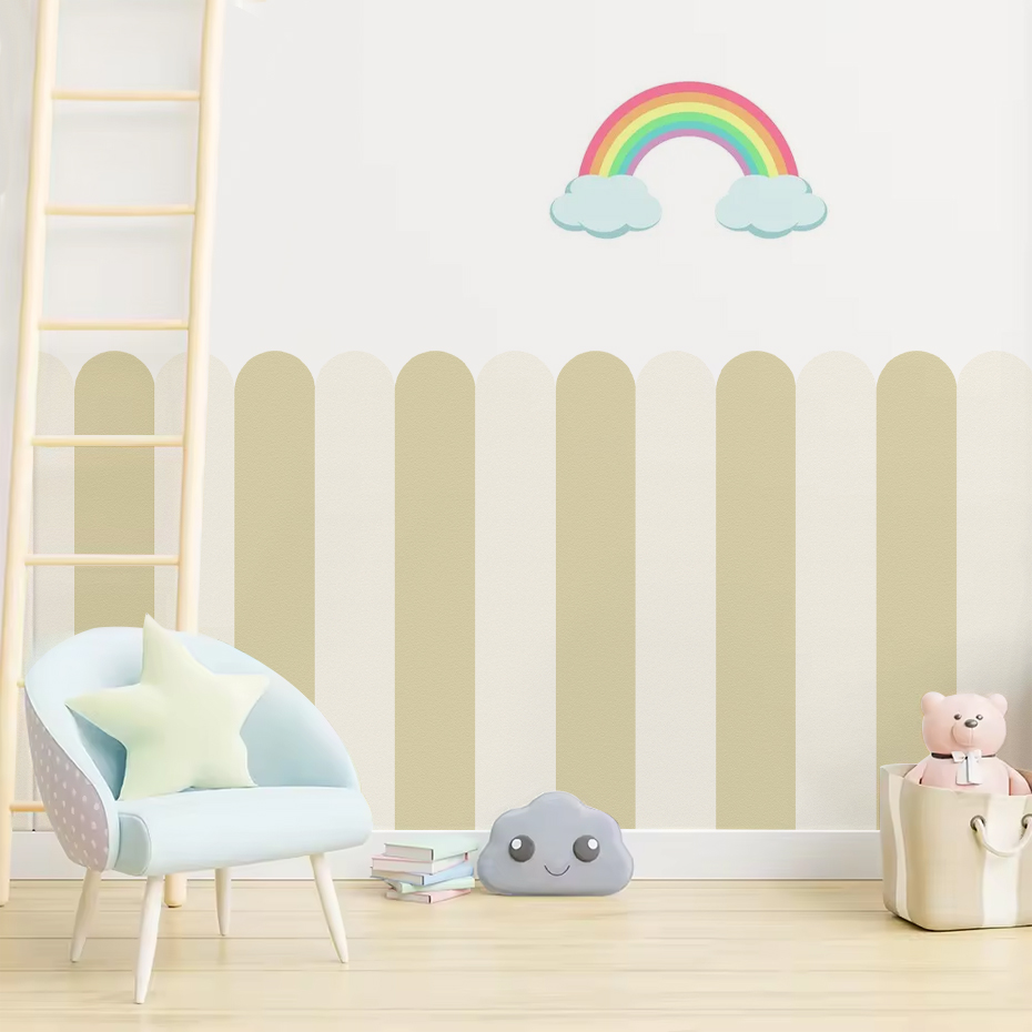 Mehrfarbige vertikal gestreift – Baby Nursery Room Bewertung und Preis