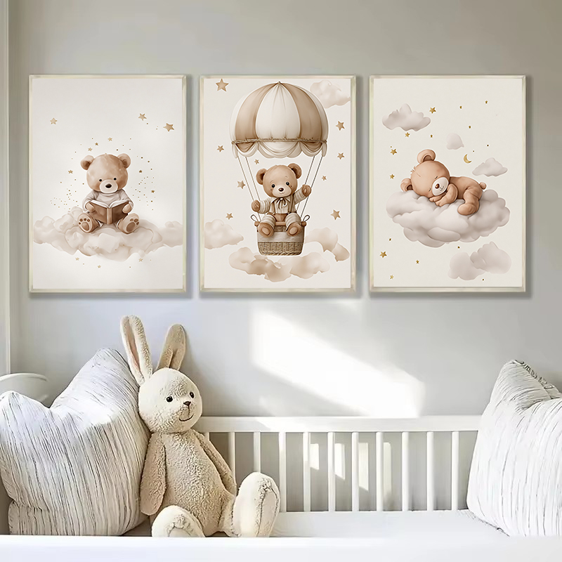 3 teile/satz Böhmischen Teddyb – Baby Nursery Room Bewertung und Preis