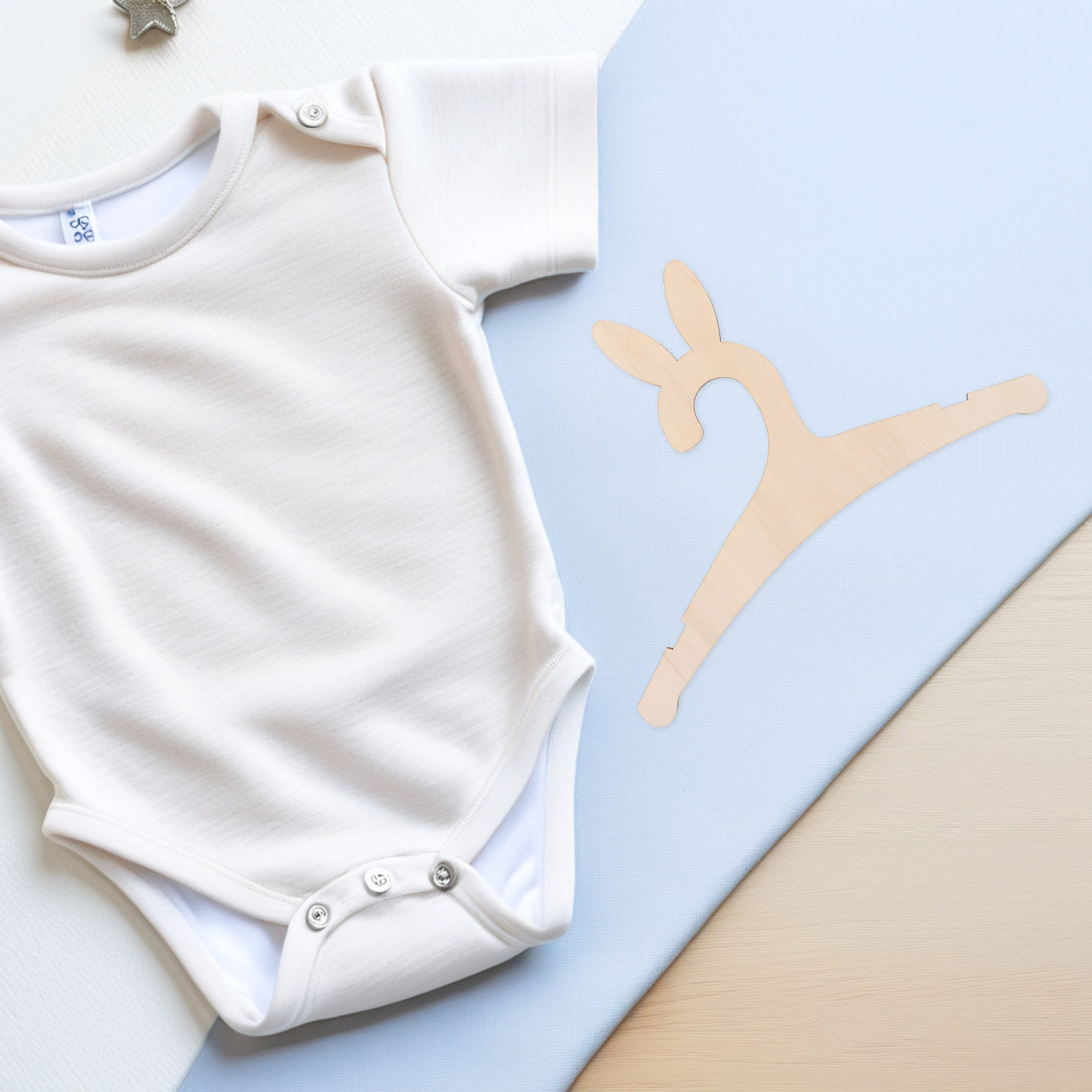 5 Stück DIY Holz-Kleiderbügel  – Baby Nursery Room Bewertung und Preis