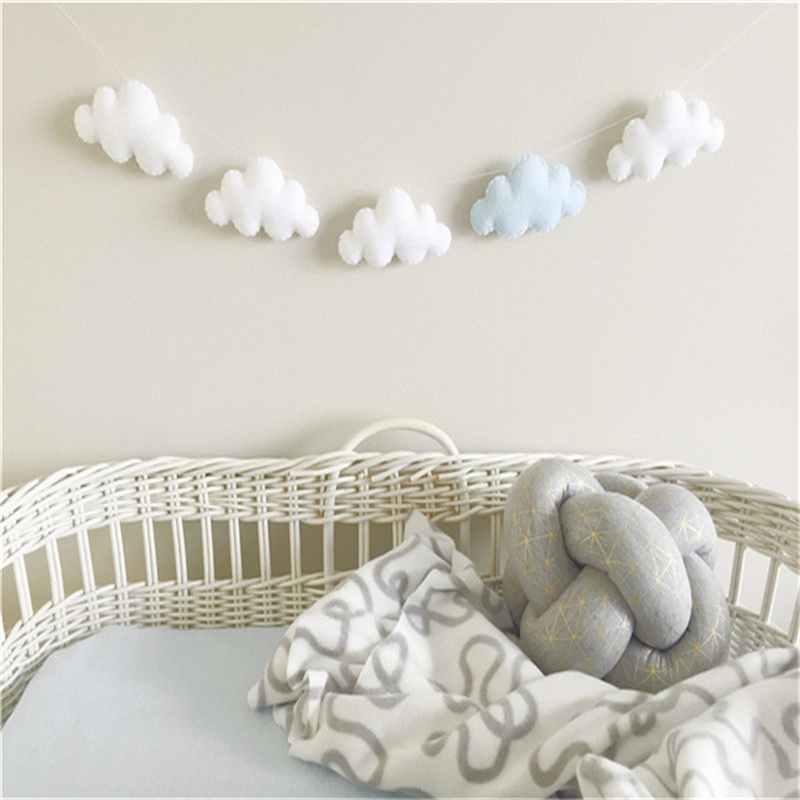 Nordic Filz Wolke Girlanden St – Baby Nursery Hanging Decor Bewertung und Preis