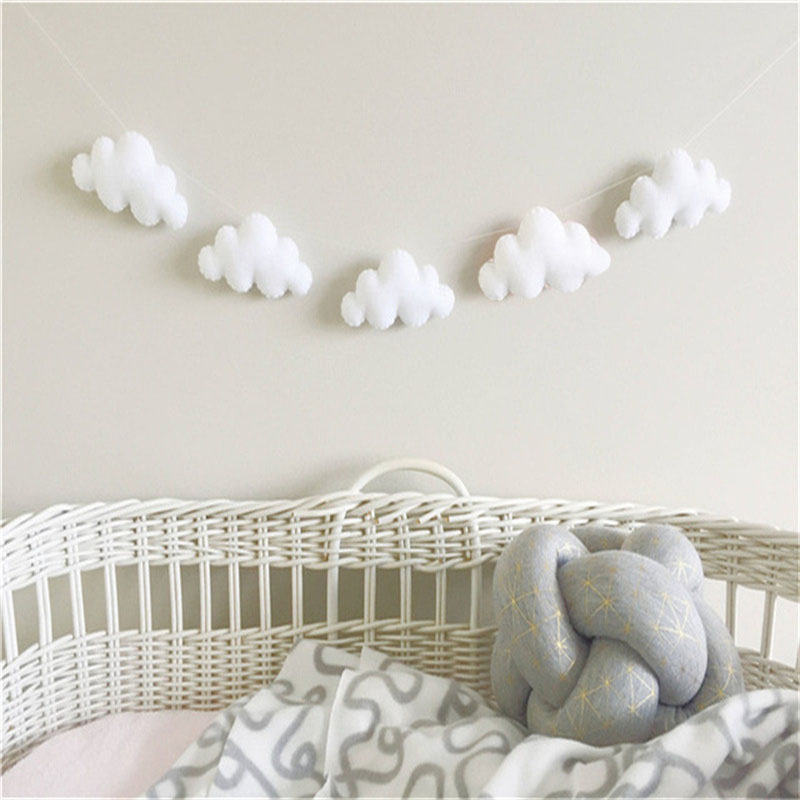 Nordic Filz Wolke Girlanden St – Baby Nursery Hanging Decor Bewertung und Preis